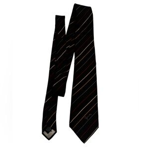 Givenchy Black Striped Tie